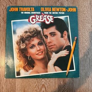 Grease movie soundtrack vinyl record